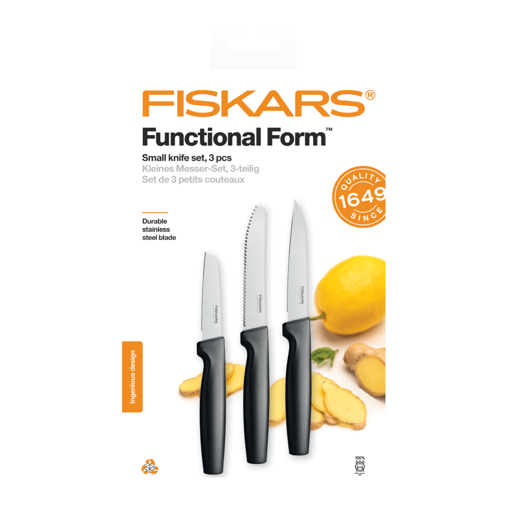 Functional Form Litet Knivset, 3 delar
