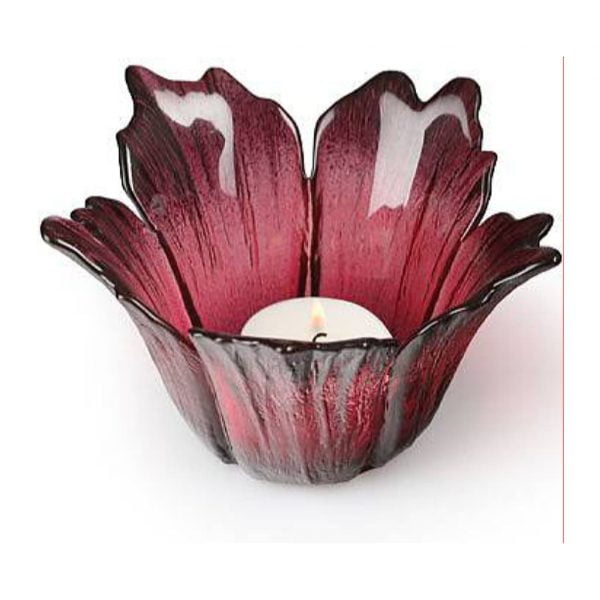 Fleur Ljusskål, Rödrosa