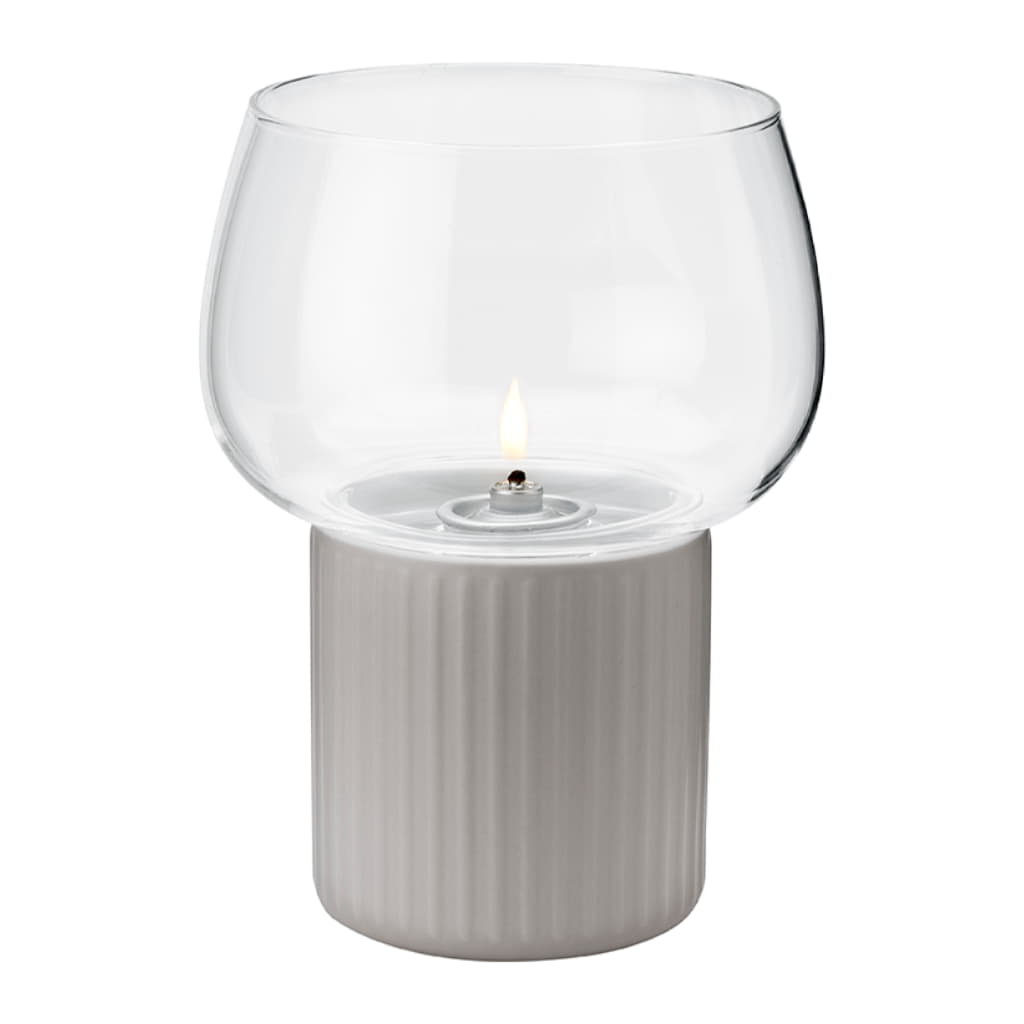 Ljuslykta Hygge Hurricane, Grey