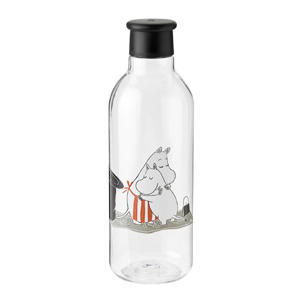 Mumin Drink-It Vattenflaska 75cl, Black