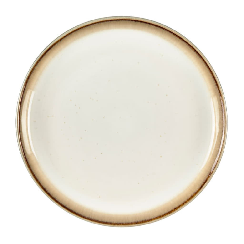Gastro Tallrik 17cm, Grå/Gräddvit