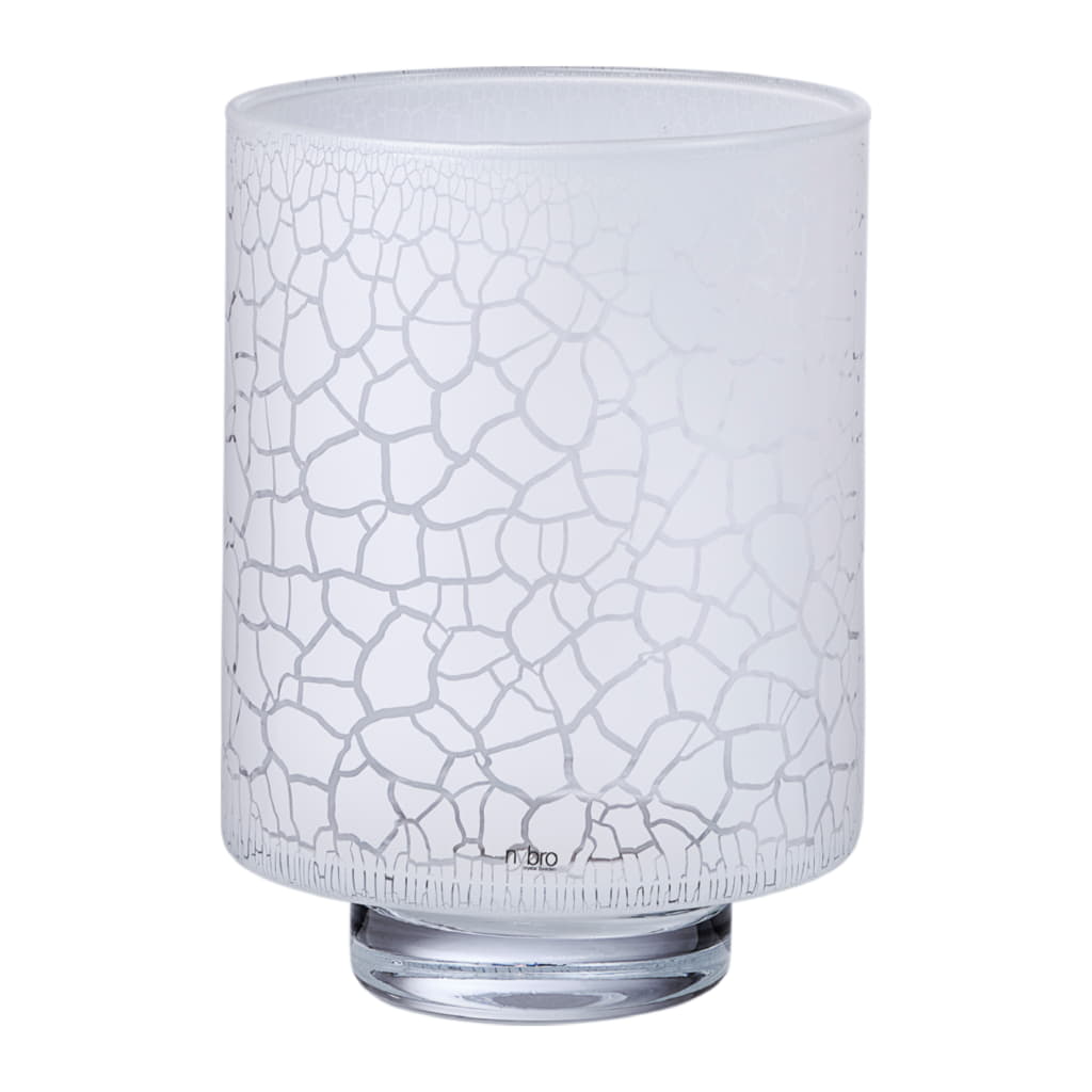 Desert Stormlykta 21x16cm, Vit