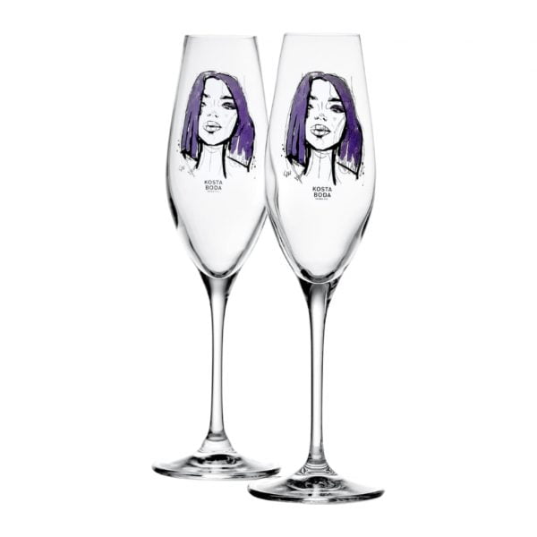 All About You Champagneglas 23cl 2-pack, Forever Mine