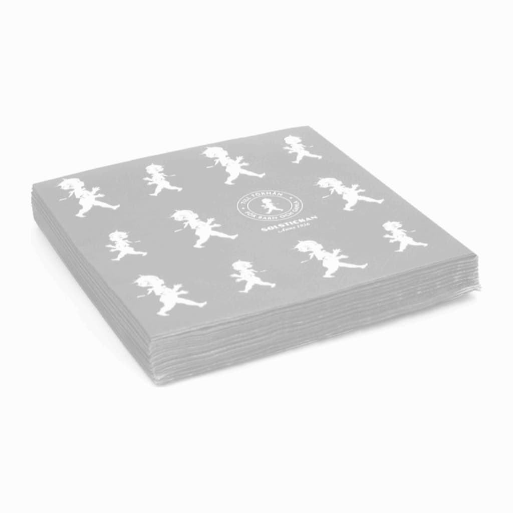 Servett 33x33cm 20-pack, Grå