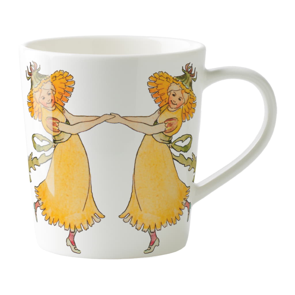Elsa Beskow Mugg 40cl med Hänkel, Blomsterflicka
