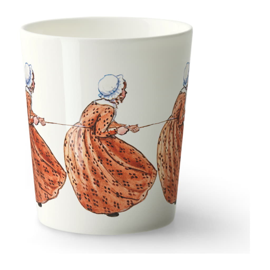 Elsa Beskow Mugg 28cl, Tant Brun