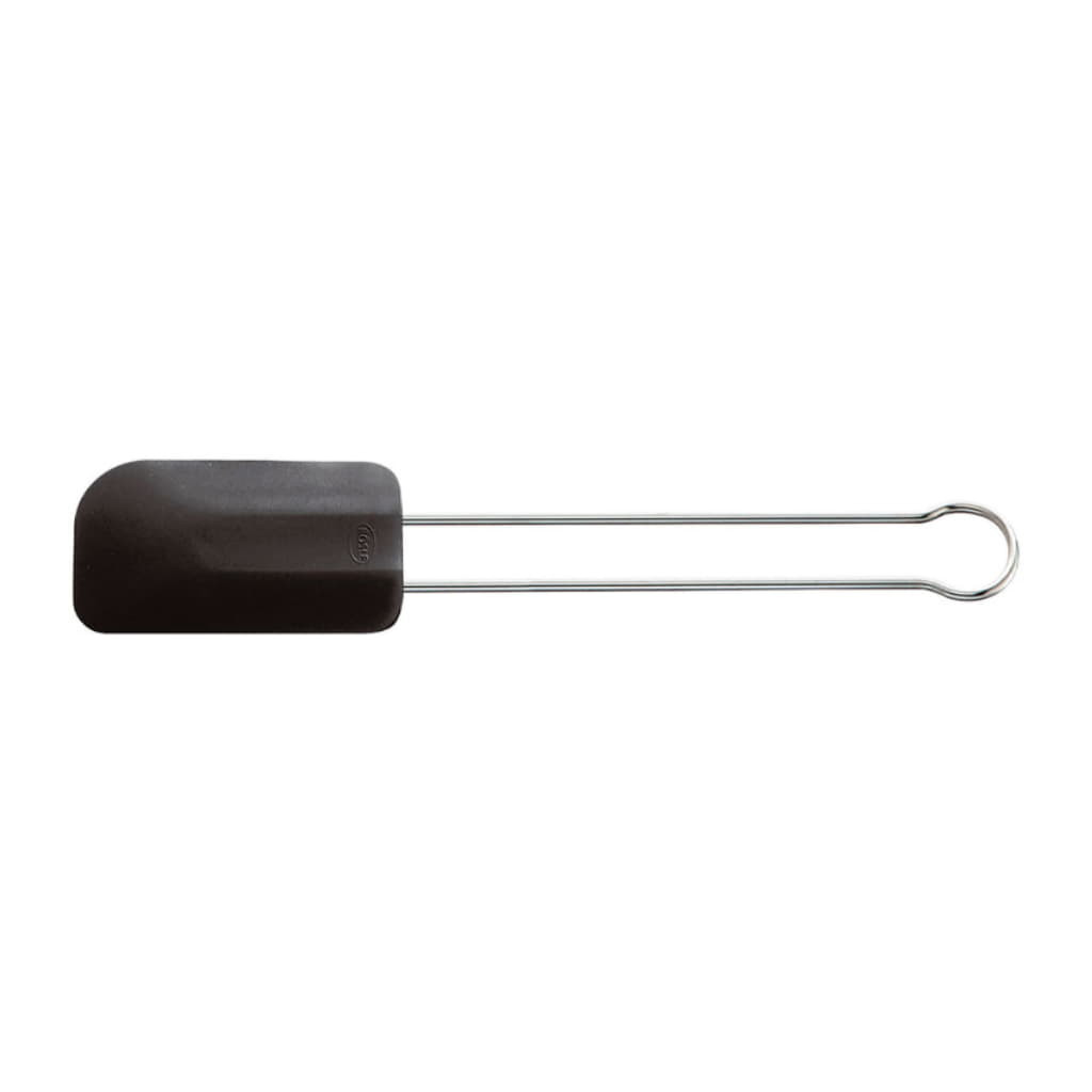 Spatel/Slickepott 26x5cm, Stål/Silikon
