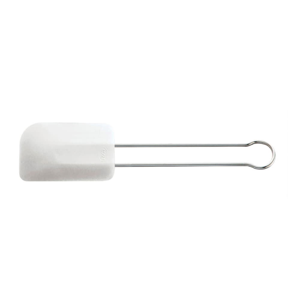 Spatel/Slickepott 32cm, Stål/Vit/Silikon