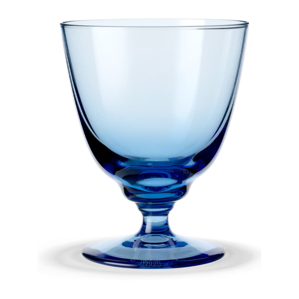 Flow Glas på Fot 35cl, Blå