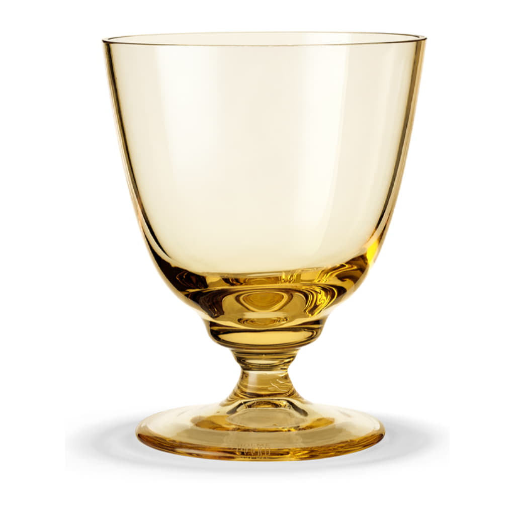 Flow Glas på fot 35cl, Amber