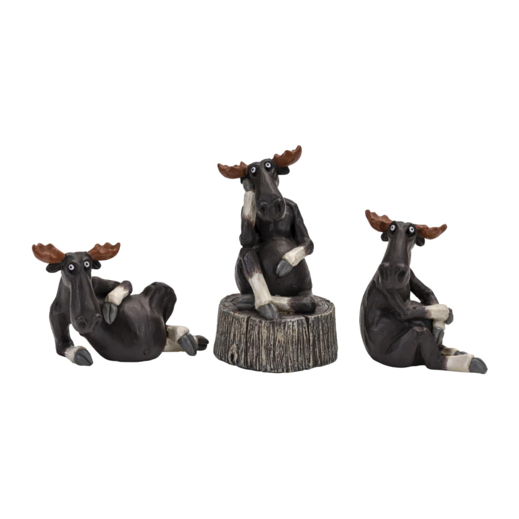 Älg Bästa Vännerna 3,3-5cm 3st