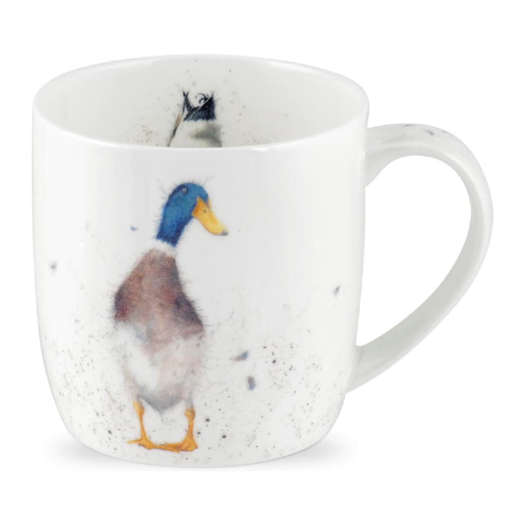 Wrendale Designs Mugg 31cl, Guard Duck
