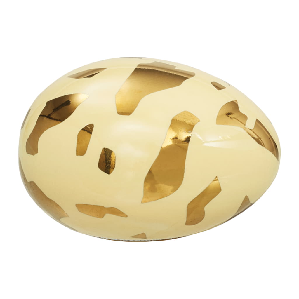 Hanging Goldie Ägg 6cm 6-pack, Gul/Guld