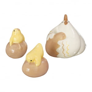 Mini-Mini-Påsk 3-pack, Brun/Gul