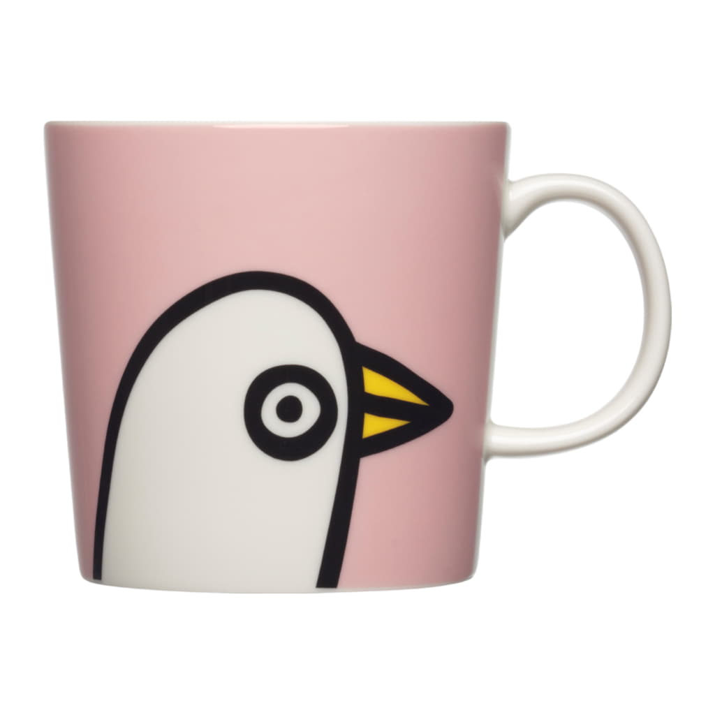 Oiva Toikka Mugg 30cl, Birdie Rosa
