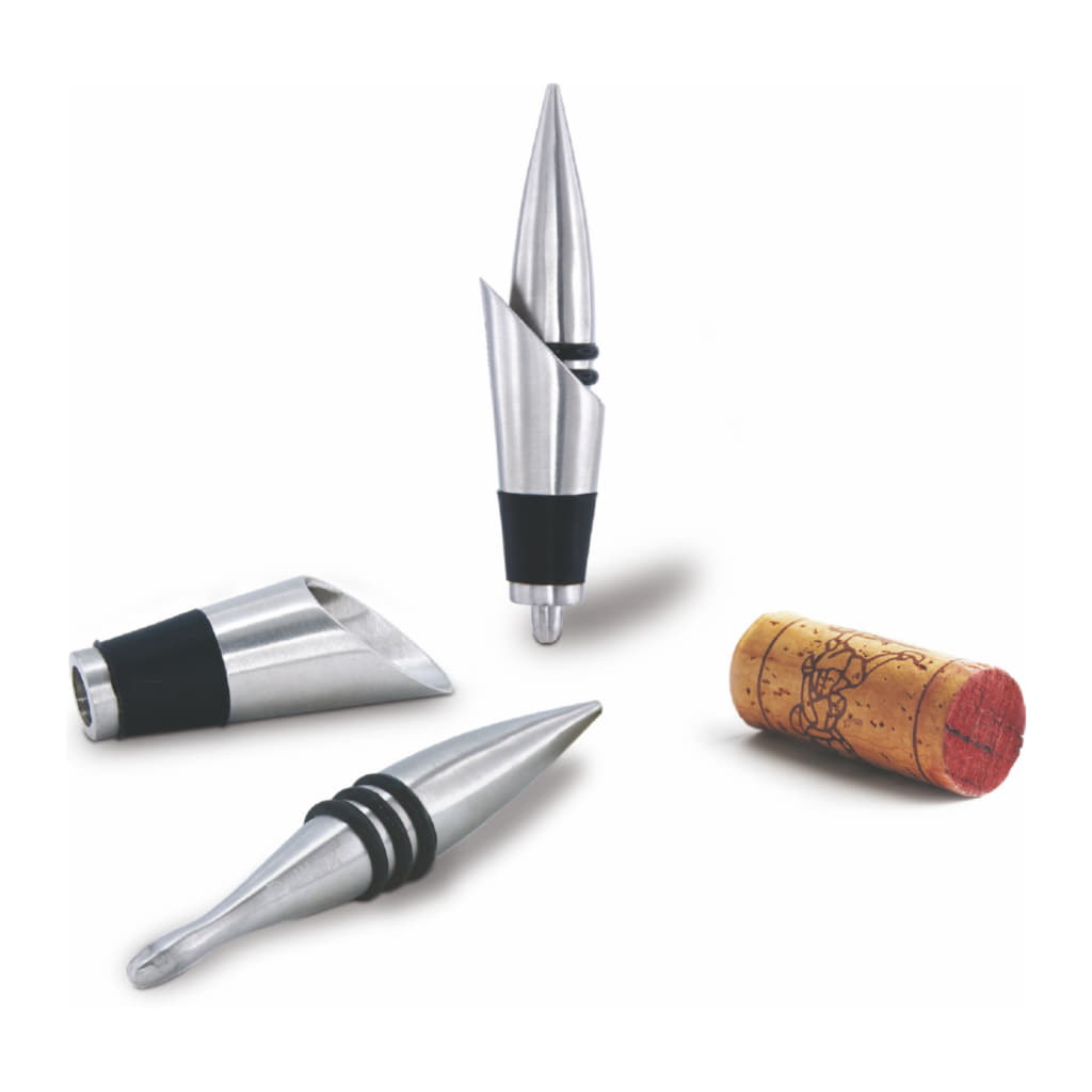 Uranus Wine Stopper & Droppkork, Rostfritt Stål