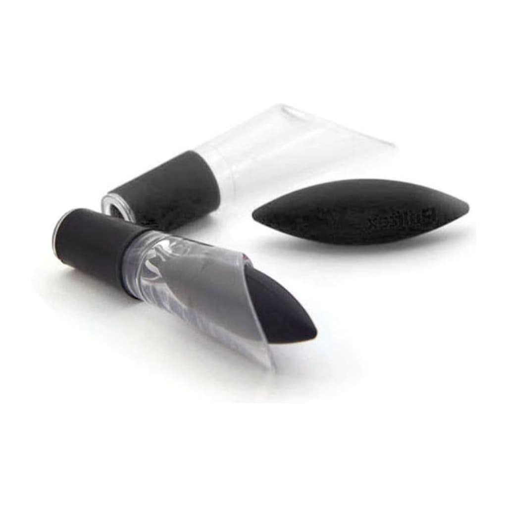 Uranus Silicone Wine Stopper & Droppkork, Svart