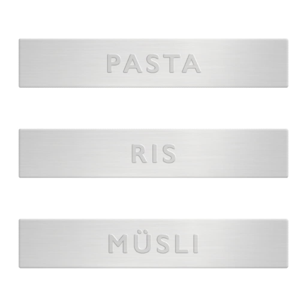 Förvaringsmärkning 3-pack (Pasta, Ris, Müsli)