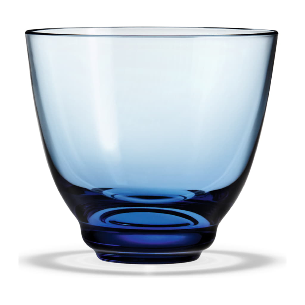 Flow Vattenglas 35cl, Blå