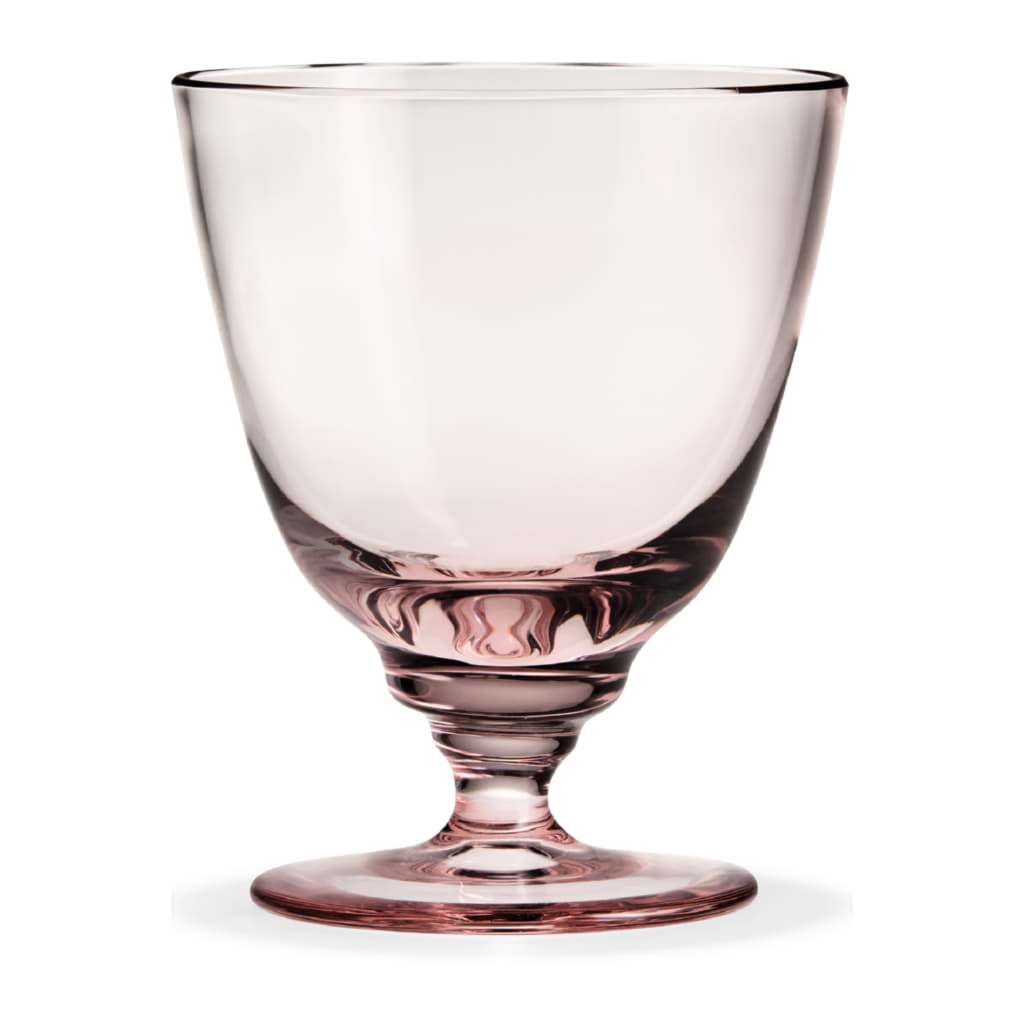 Flow Glas på Fot 35cl, Rosa