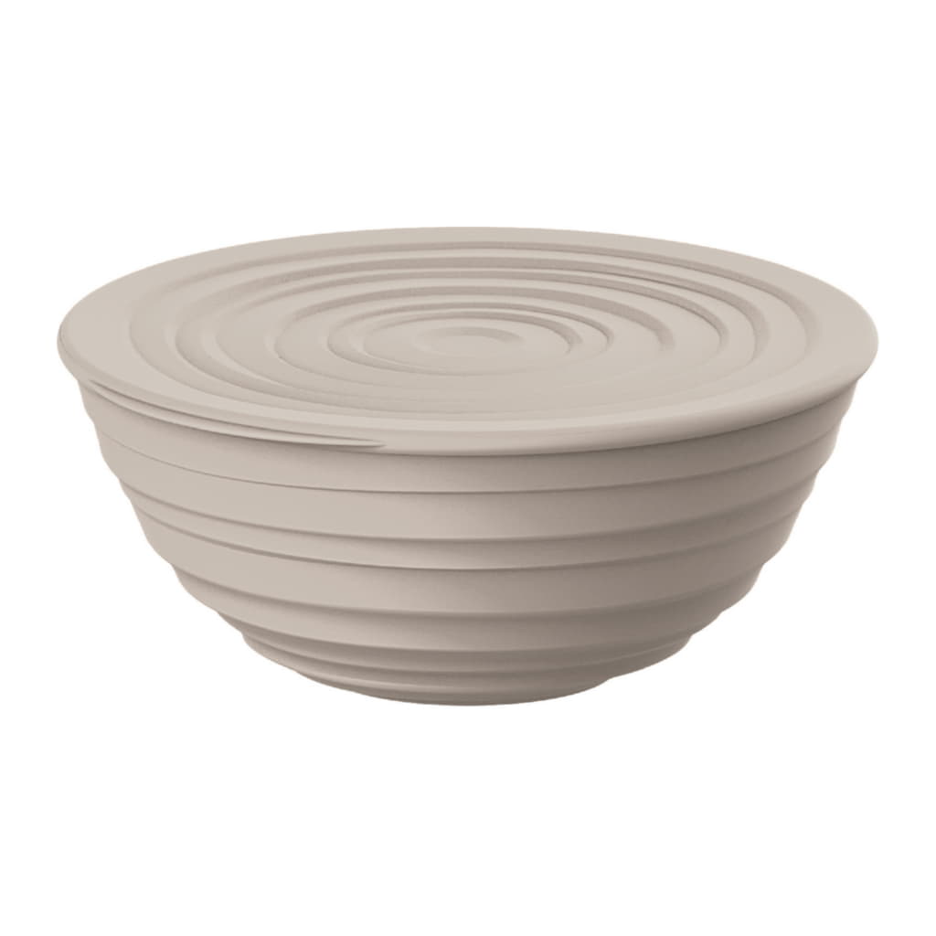 Tierra Skål med Lock M, Taupe