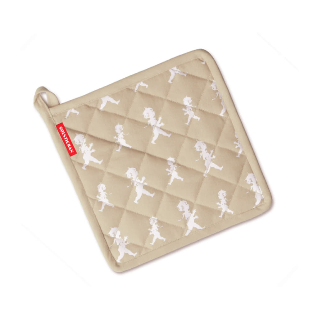 Grytlapp 22x22cm, Beige