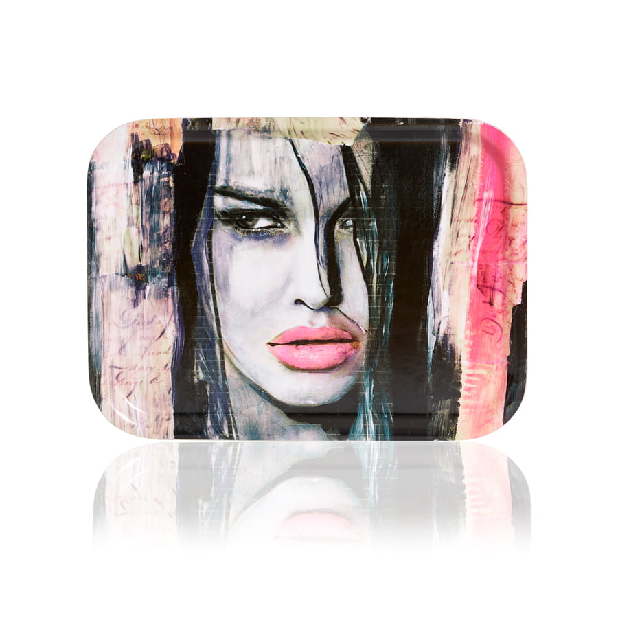 Frukostbricka 27x20cm, Wild woman deco