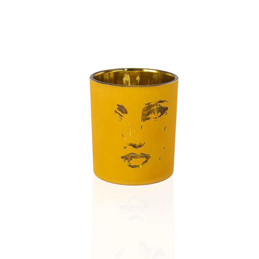Ljuskopp Piece of Me 10x9cm, Mattgul/Guld