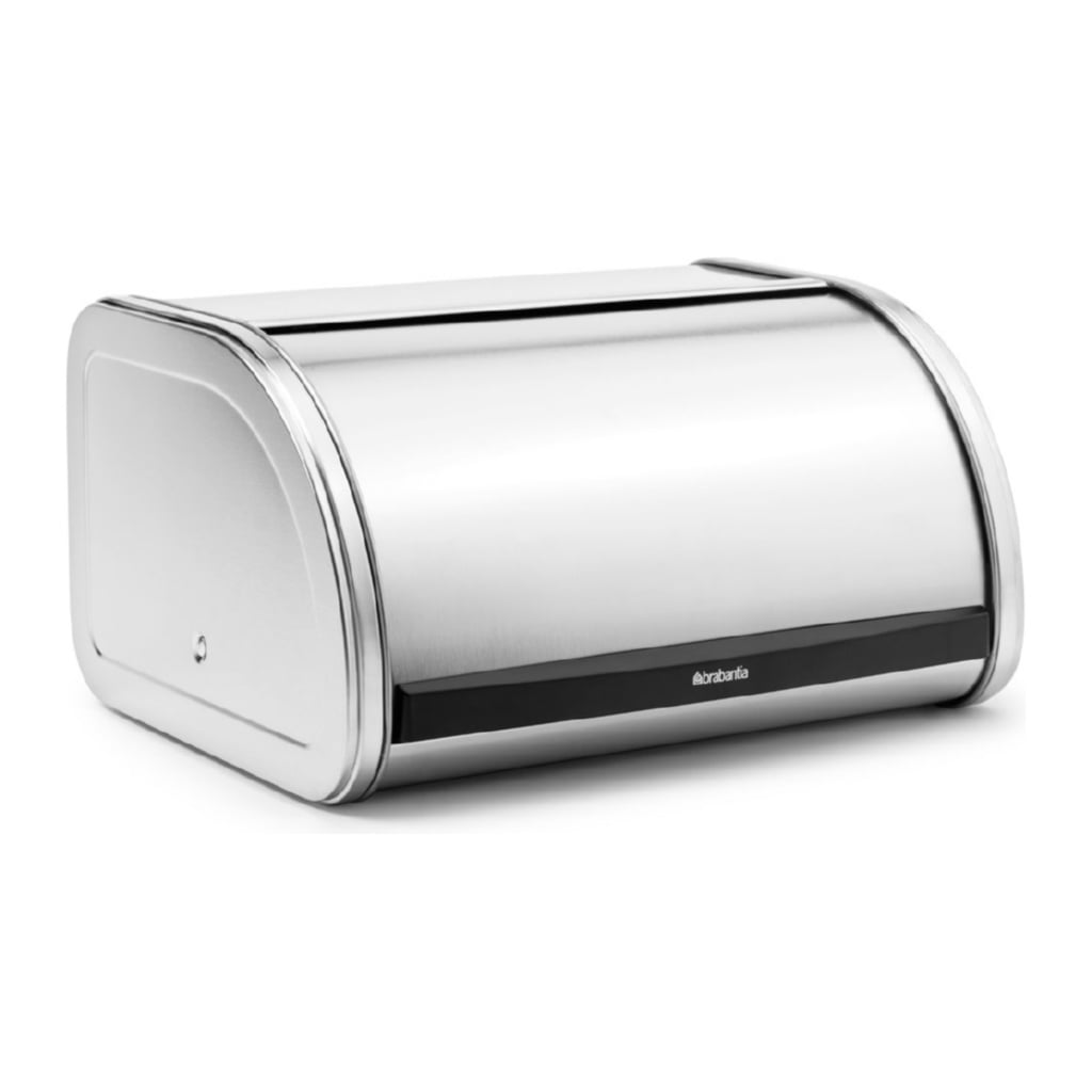 Roll Top Brödskrin Litet, Mattborstat Stål - Bild 5