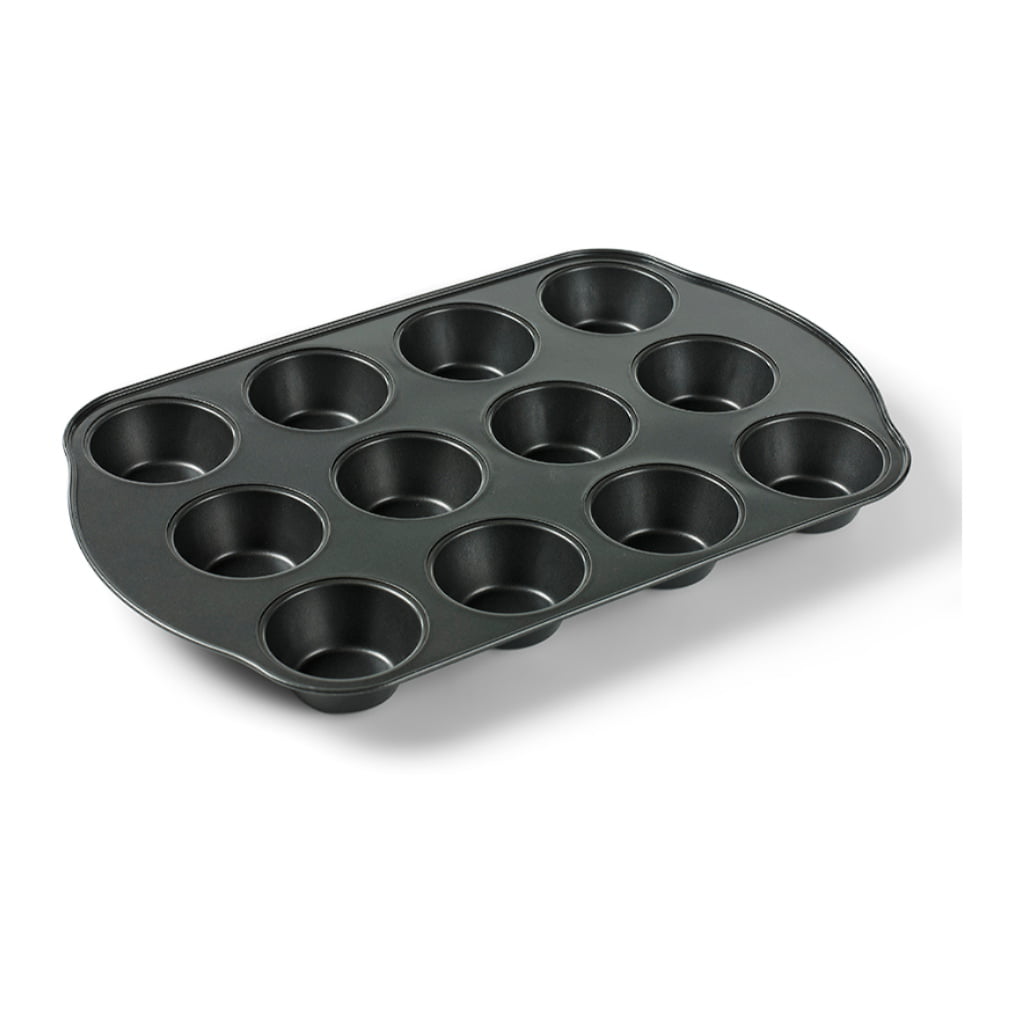 Muffinsform 12 hål Funk grå