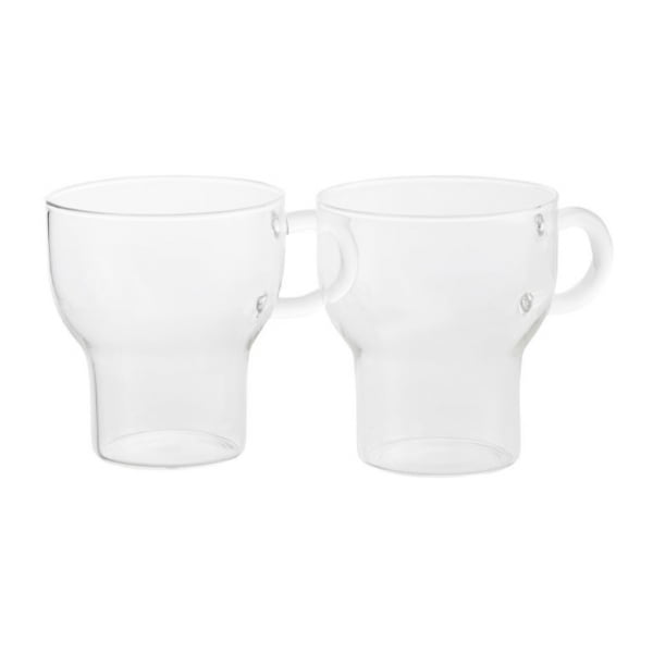 Glasmugg 25cl 2-pack, Klar