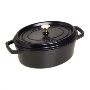 La Cocotte Oval Gryta 27cm 3,2L, Svart