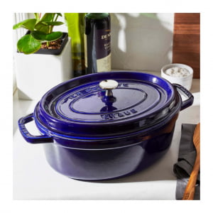 La Cocotte Oval Gryta 5,5L, Mörkblå