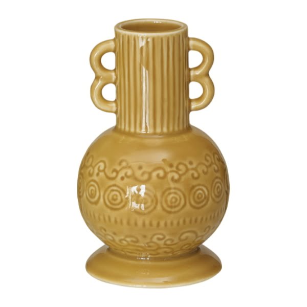 Floral Vas12cm, Senap