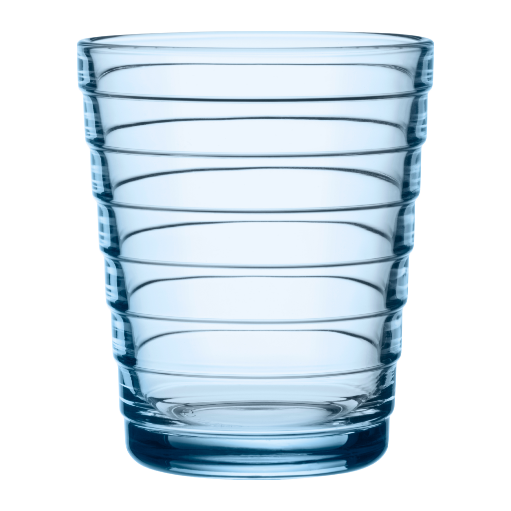 Aino Aalto Dricksglas 22cl 2-pack, Aqua
