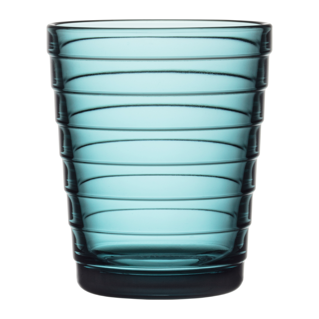 Aino Aalto Dricksglas 22cl 2-pack, Havsblå
