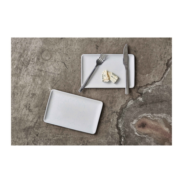 Raw Tallrik 23,5x15cm, Arctic White - Bild 2
