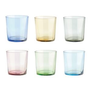 Colors Glas 34,5cl 6-pack, Mix
