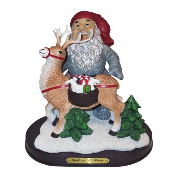 Lidberg Tomte med Ren