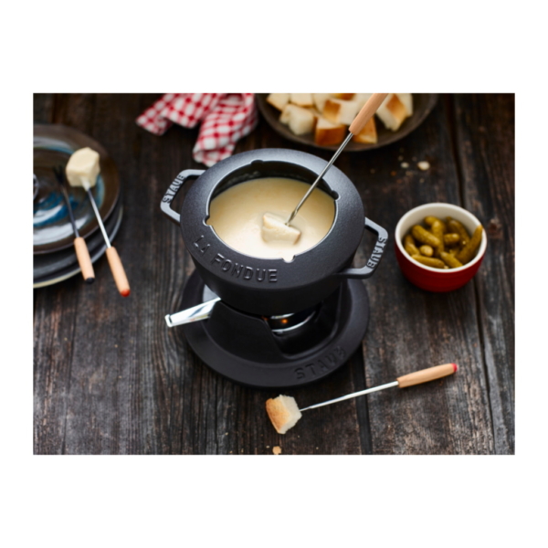 Fondue Set 16cm 1,1L, Svart - Bild 2