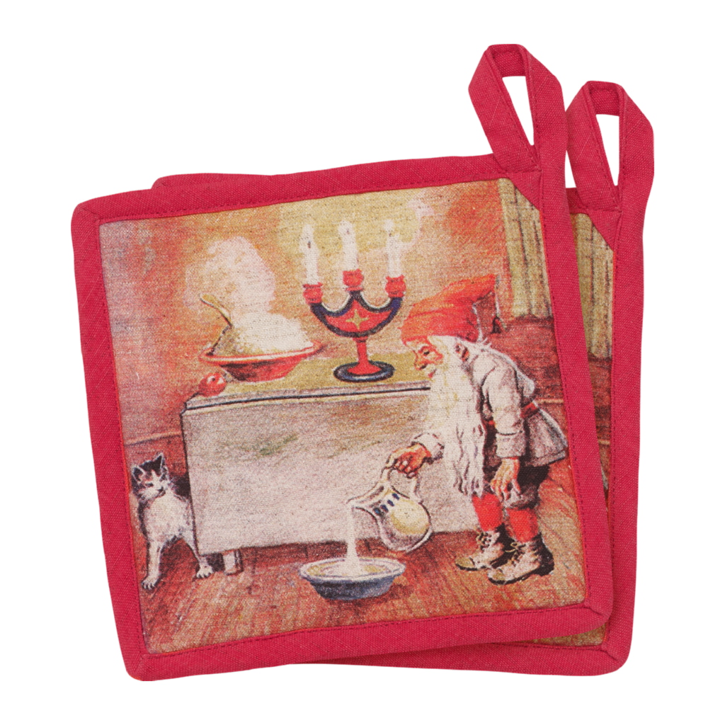 Jennys Grytlapp Katt 2-pack