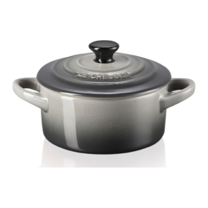 Stengodsgryta Mini Rund 10cm, Flint