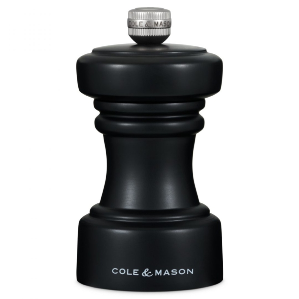 Cole&Mason Hoxton Pepparkvarn 10cm, Matt Svart