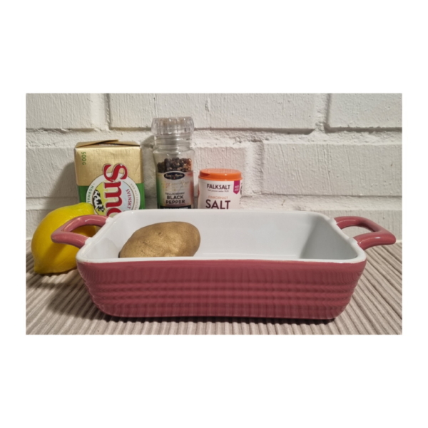 Gratängform Liten 1,3L, Cherry Pink