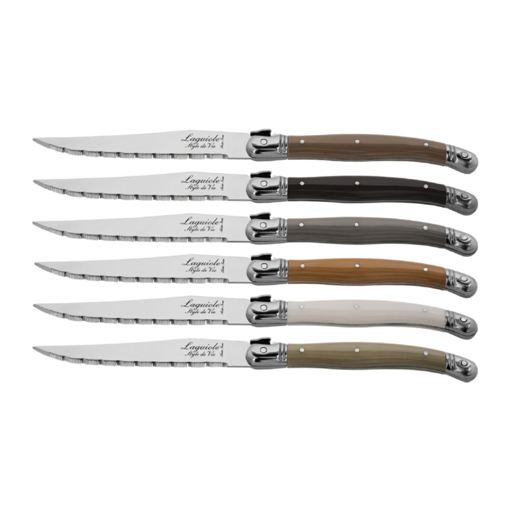Laguiole Grillknivar 6-pack, Treasure