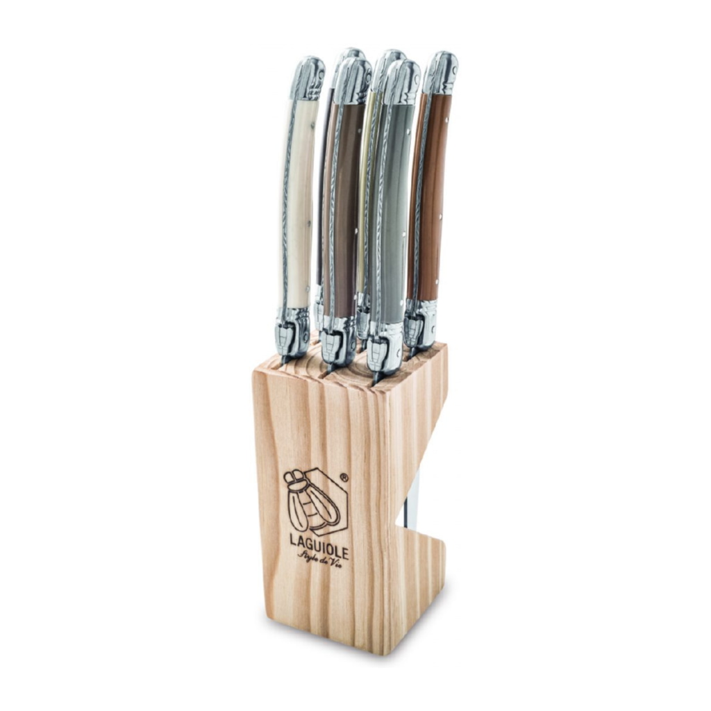 Laguiole Grillknivar 6-pack, Treasure - Bild 4