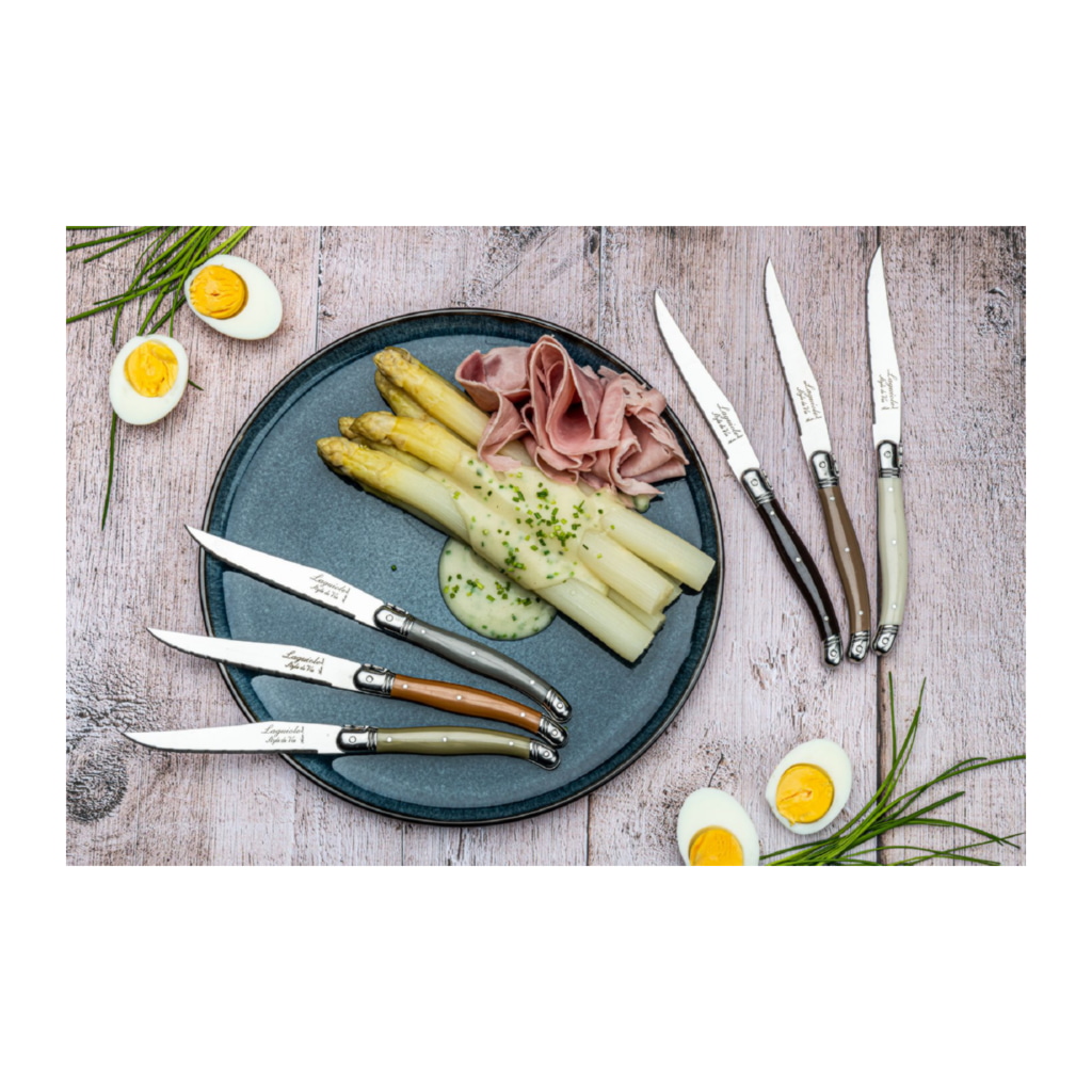 Laguiole Grillknivar 6-pack, Treasure - Bild 3