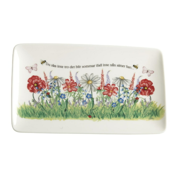 Sommar Assiett 21x13cm