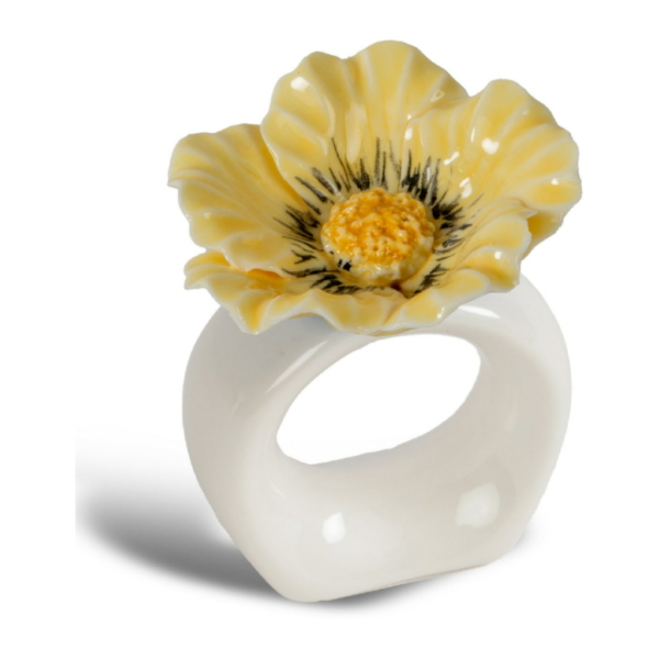 Poppy Servettring 2-pack, Beige