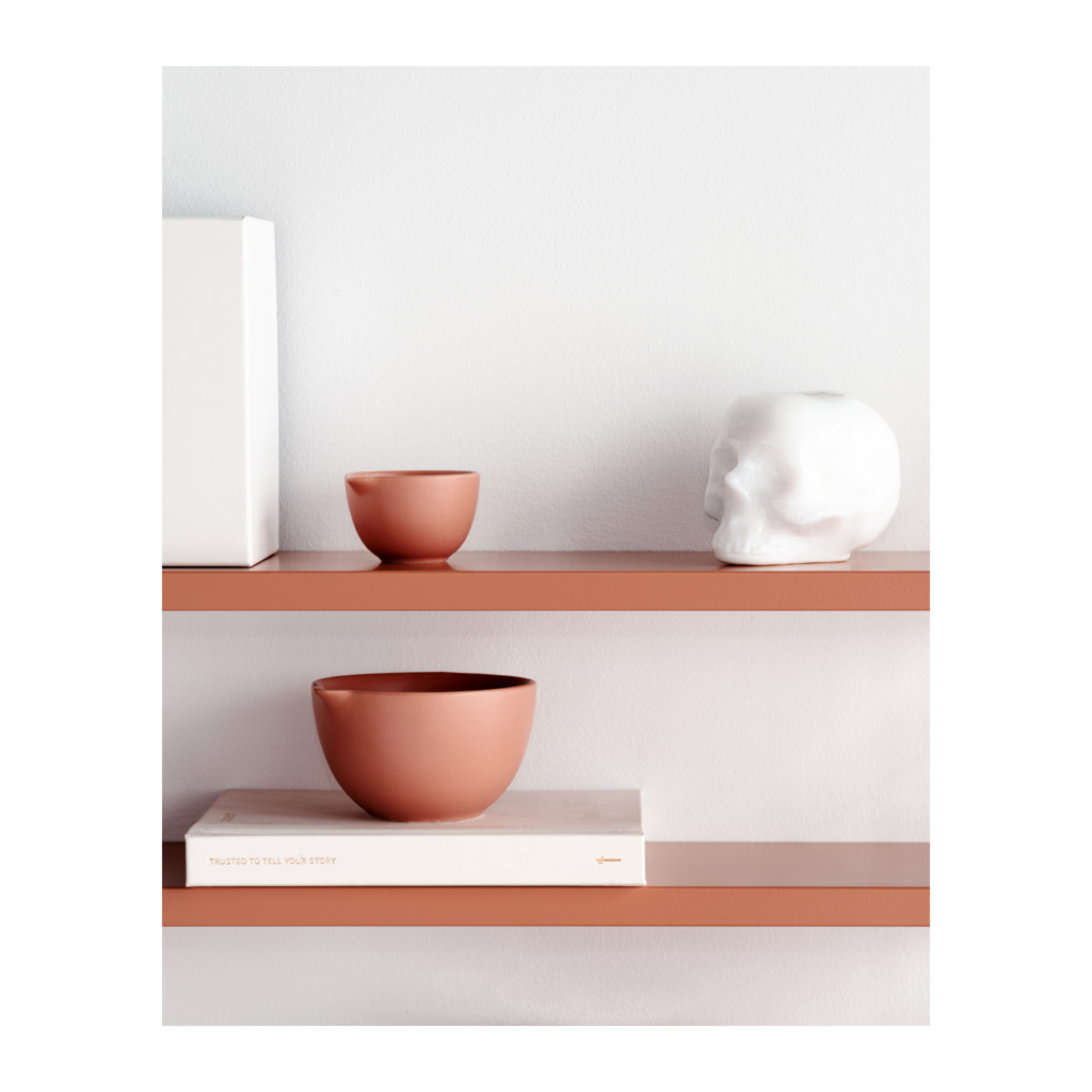 Still Life Skull Ljuslykta 8,5cm, Vit - Bild 2